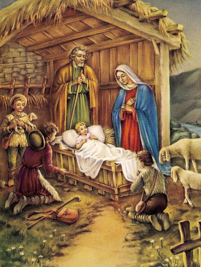 Χριστουγεννιάτικη σκηνή γέννησης παζλ online