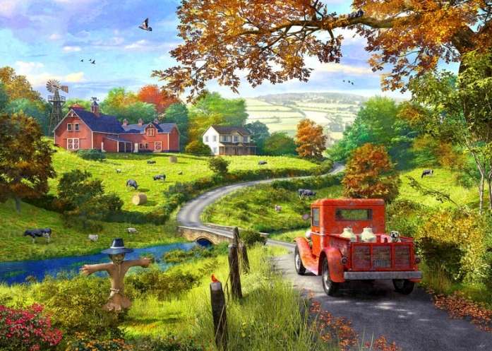 rural life, puzzle jigsaw puzzle online