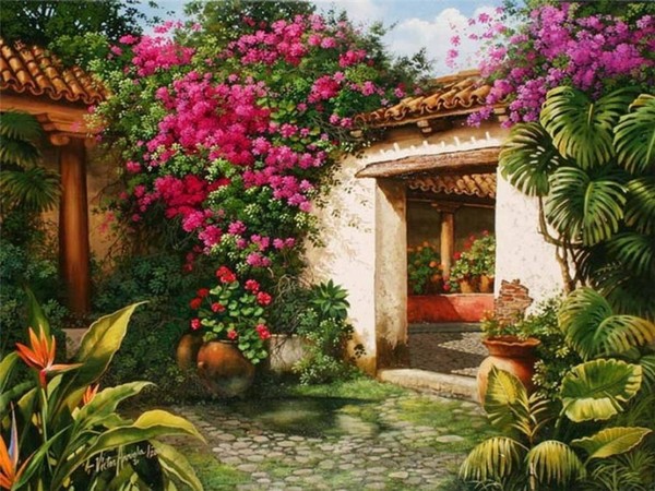 pittura, residenza puzzle online