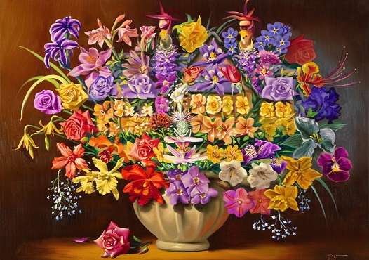 Summer bouquet. jigsaw puzzle online