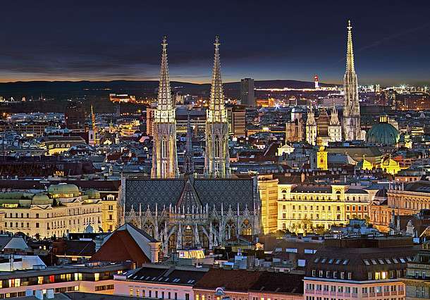 Vienna di notte puzzle online