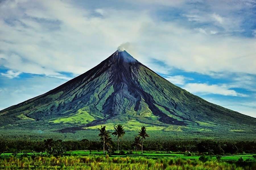 Mayon Vulkan Online-Puzzle