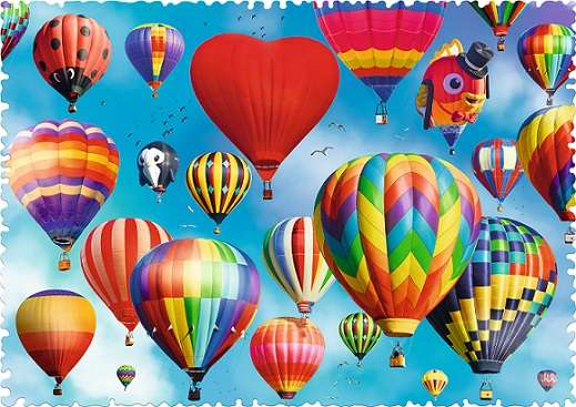 Festival de balão. puzzle online