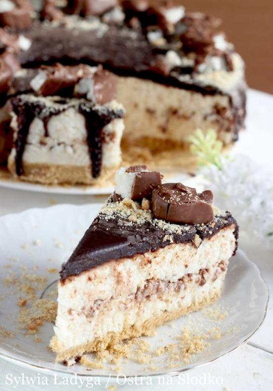 Cheesecake with chocolate jigsaw puzzle online