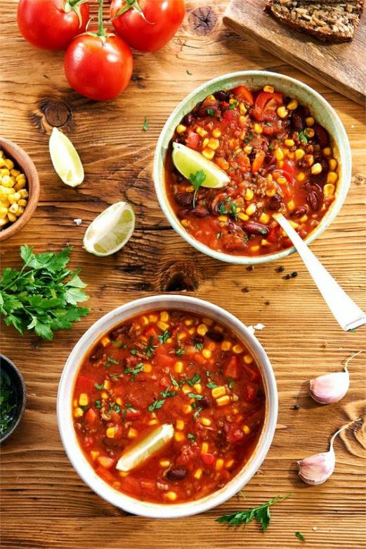 Uma deliciosa sopa mexicana puzzle online