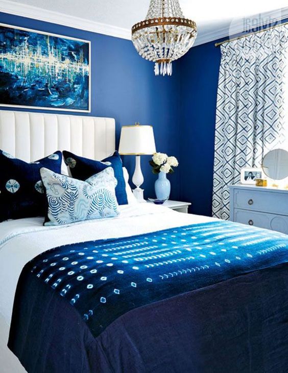 Морски цвят в спалнята онлайн пъзел