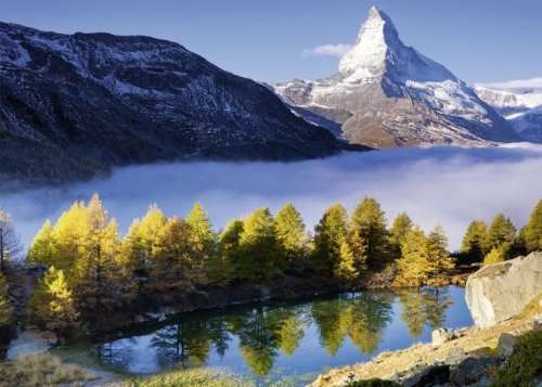Matterhorn. pussel på nätet