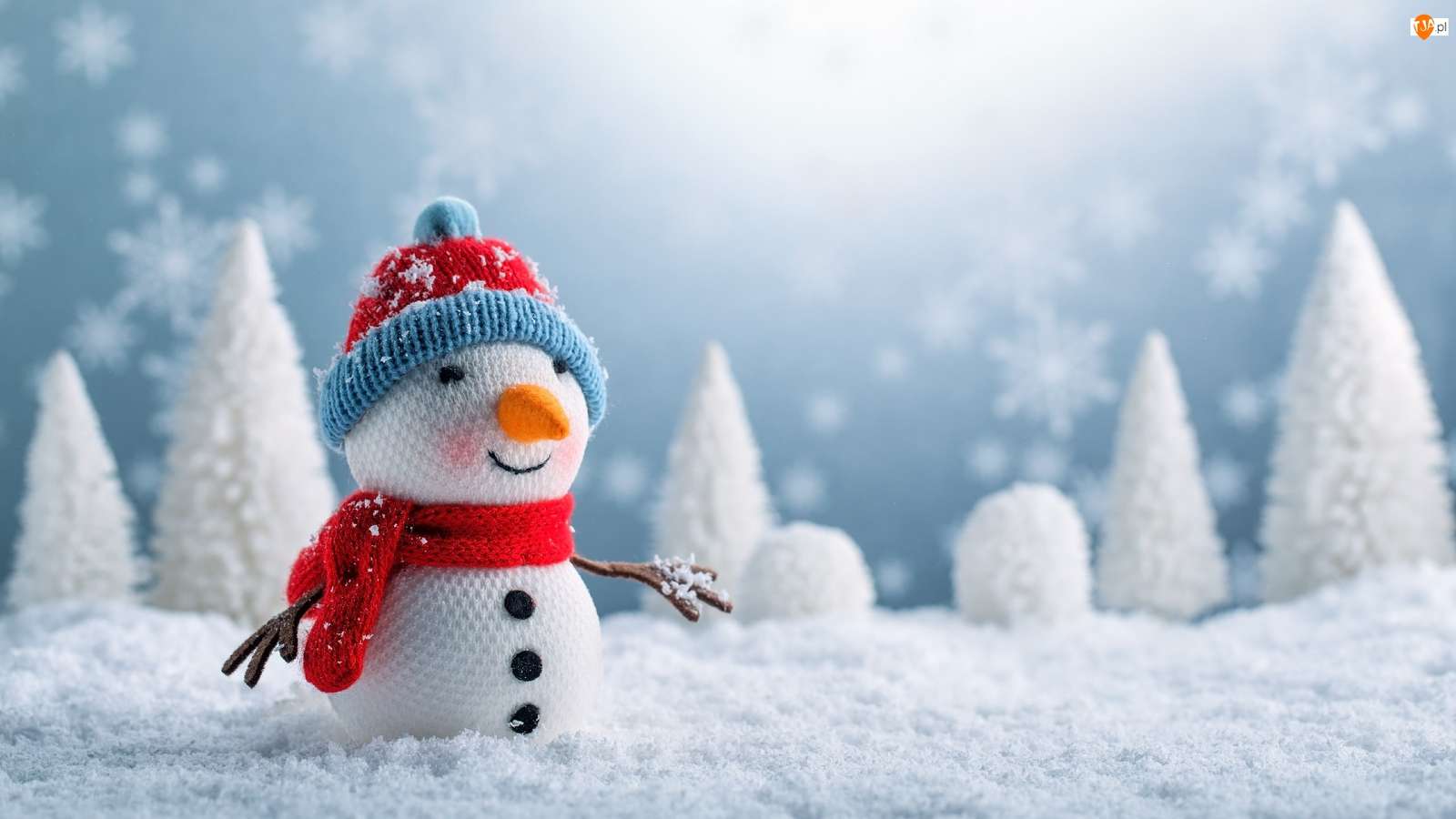 Χιονάνθρωπος σε ένα κοστούμι online παζλ