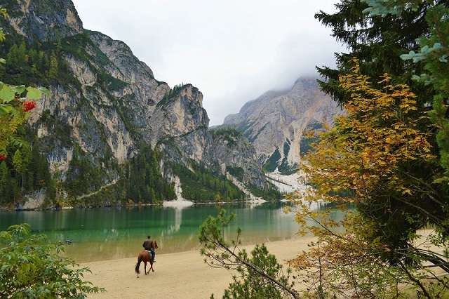 In the Dolomites. jigsaw puzzle online