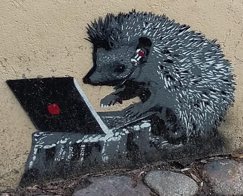 hedgehog mural online puzzle