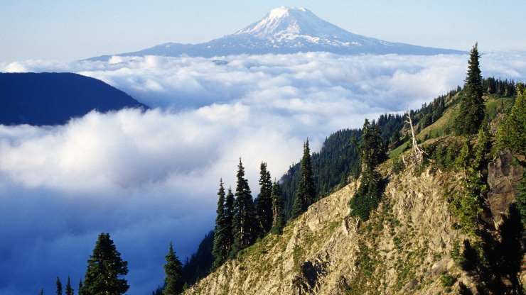 Mount Adams, Washington, Vereinigte Staaten Puzzlespiel online