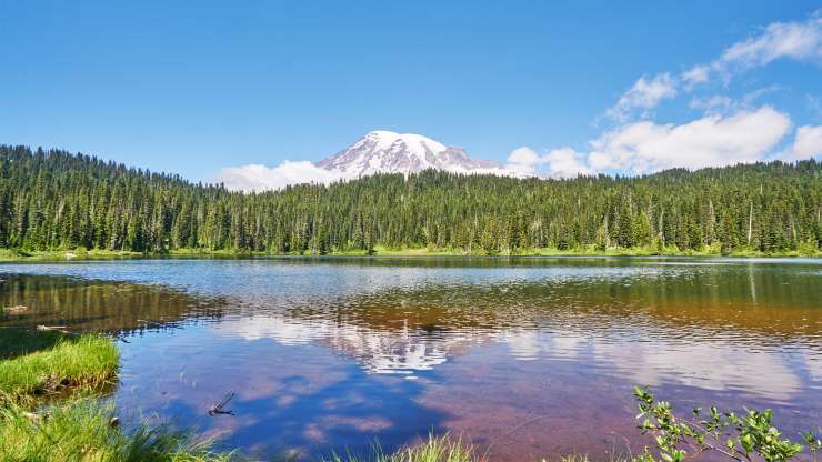 Mount Rainier, Washington, USA Online-Puzzle