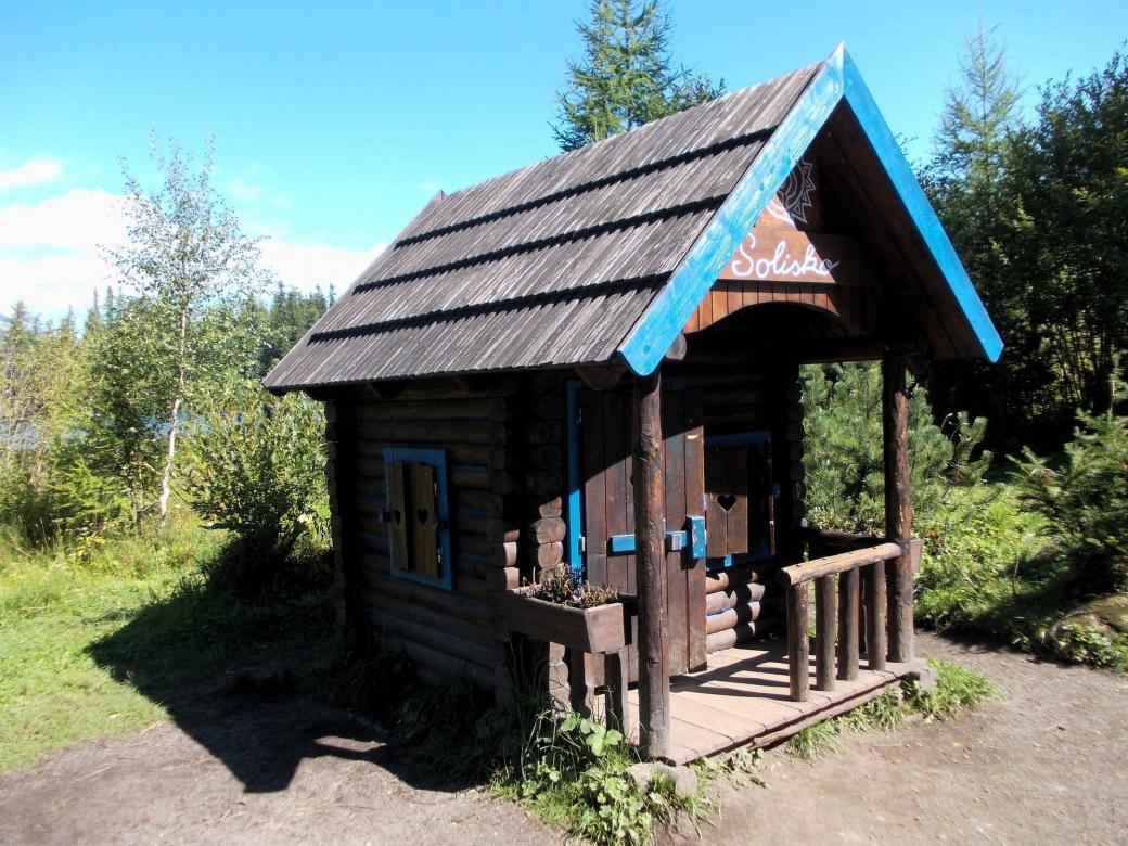 Una capanna di legno puzzle online