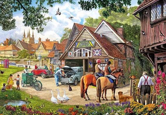 Campagna inglese. puzzle online