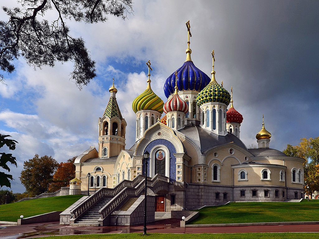 Orthodoxe kerk in Kazan. online puzzel