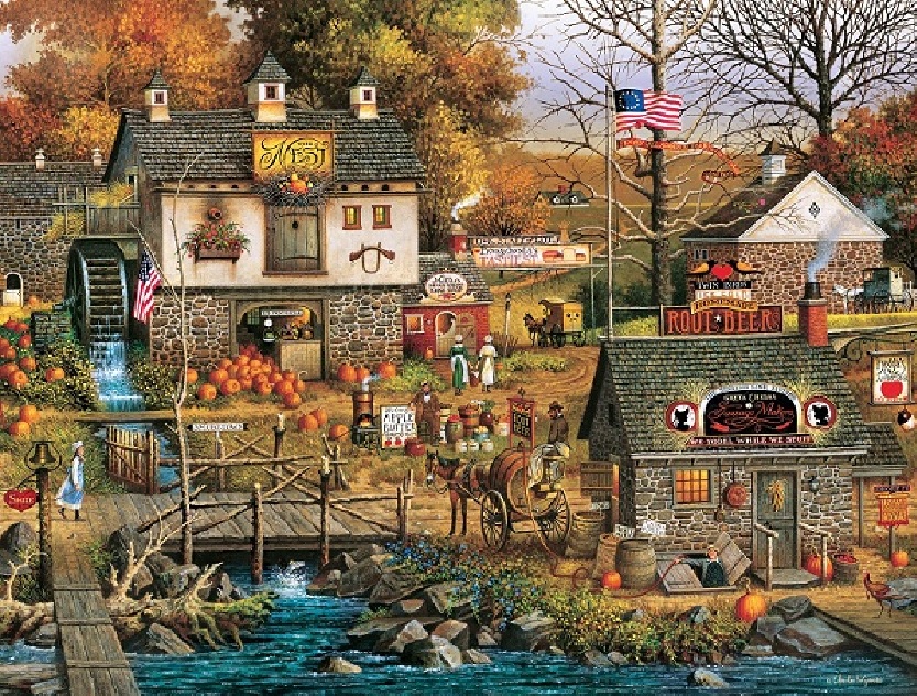 American picture. online puzzle