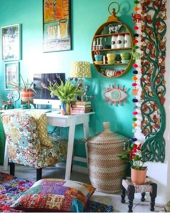Incredibly colorful interior jigsaw puzzle online