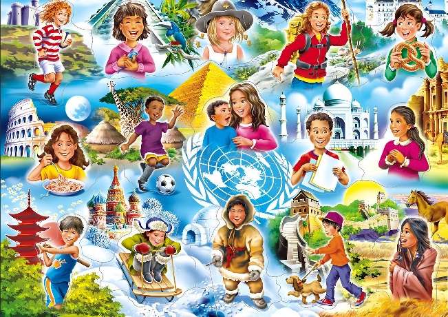 Enfants du monde. puzzle en ligne