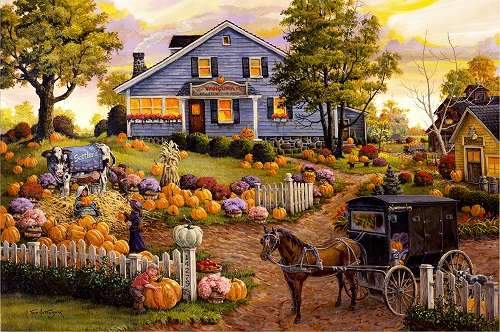 Pumpkin in the lead role. online puzzle