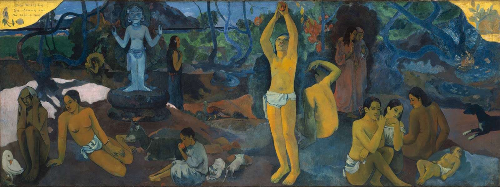 Poza lui Gauguin jigsaw puzzle online
