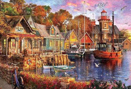 River port. jigsaw puzzle online
