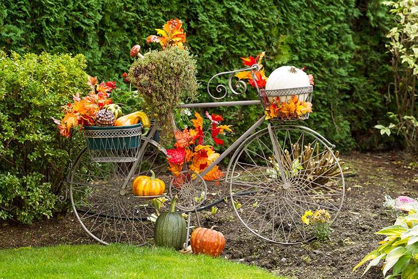 Zahradní dekorace. skládačky online