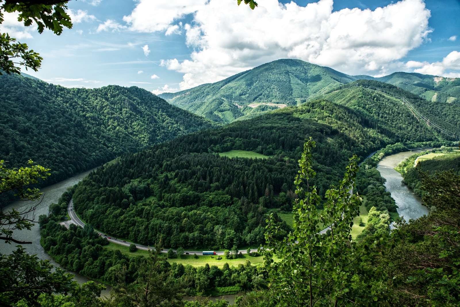 Πράσινη Σλοβακία online παζλ
