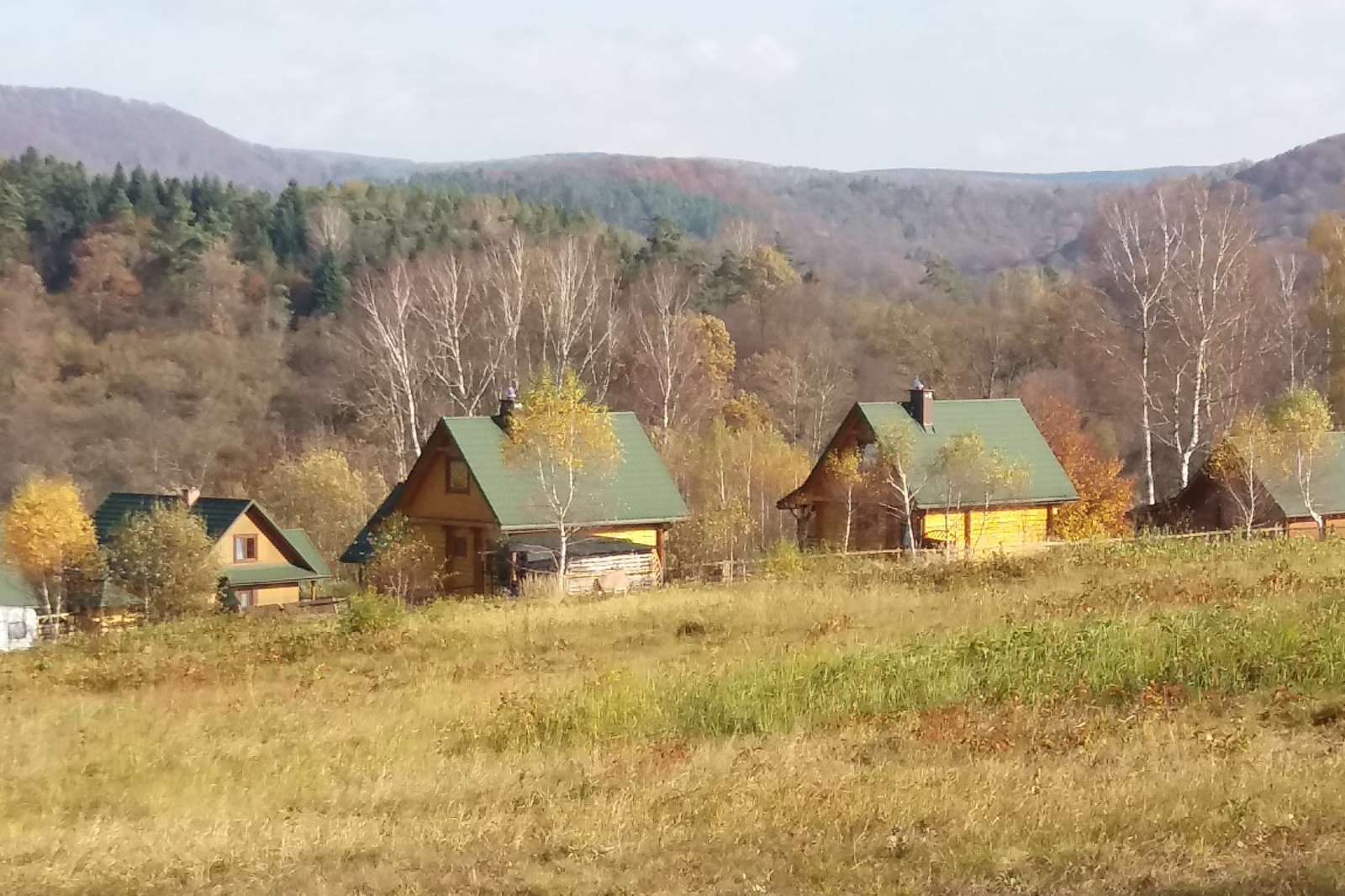 Herfst in de Bieszczady-bergen. legpuzzel online