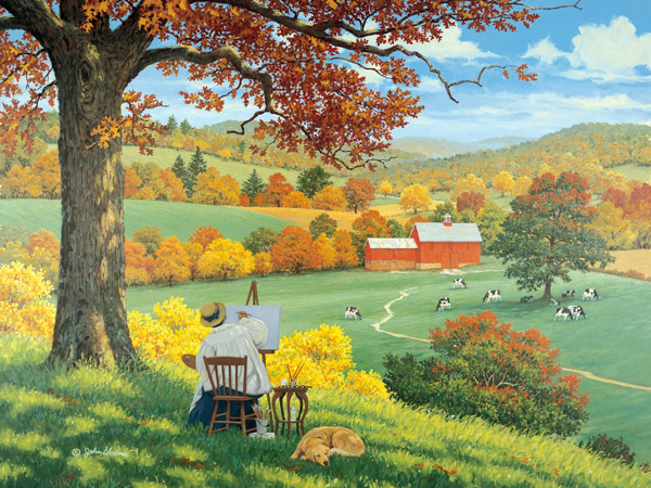Painted Autumn. online puzzle