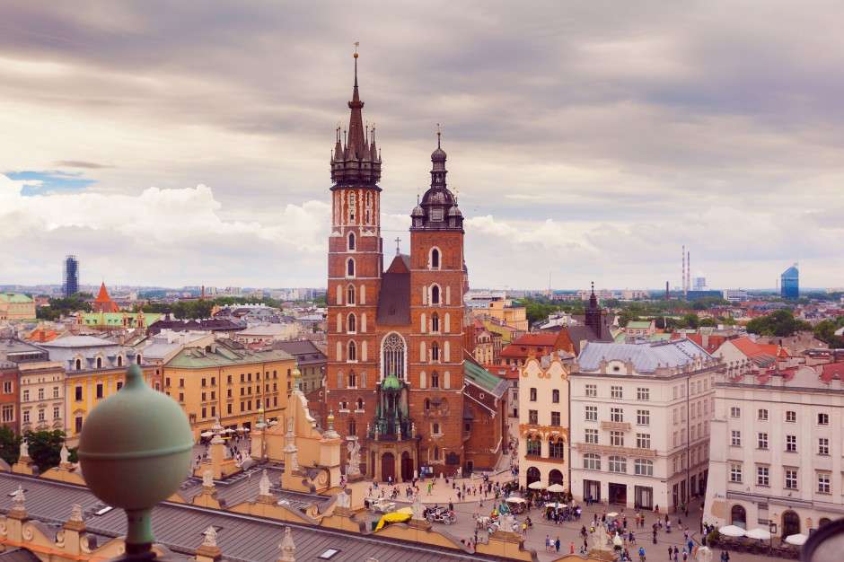 Польские города онлайн-пазл