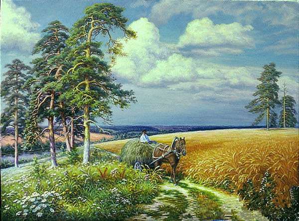 Countryside Landscape. jigsaw puzzle online