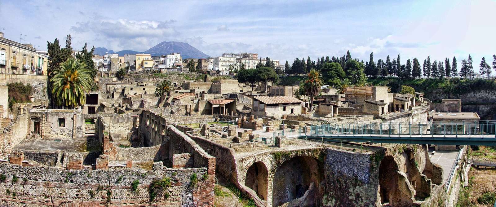 Ercolano utgrävningar i Neapel pussel på nätet