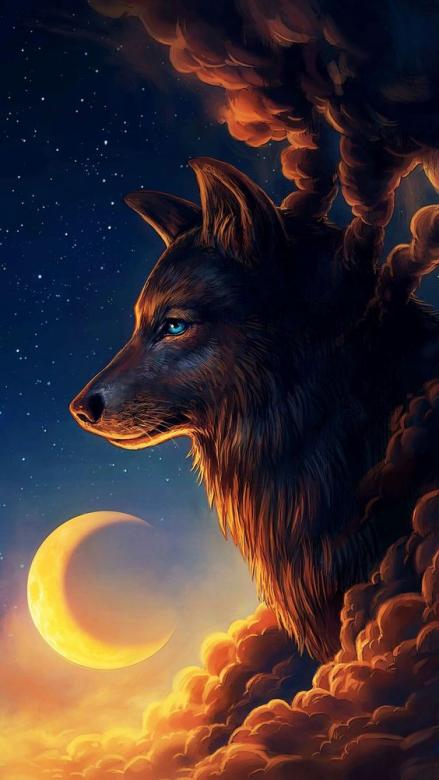 Lobo der Wolf Online-Puzzle