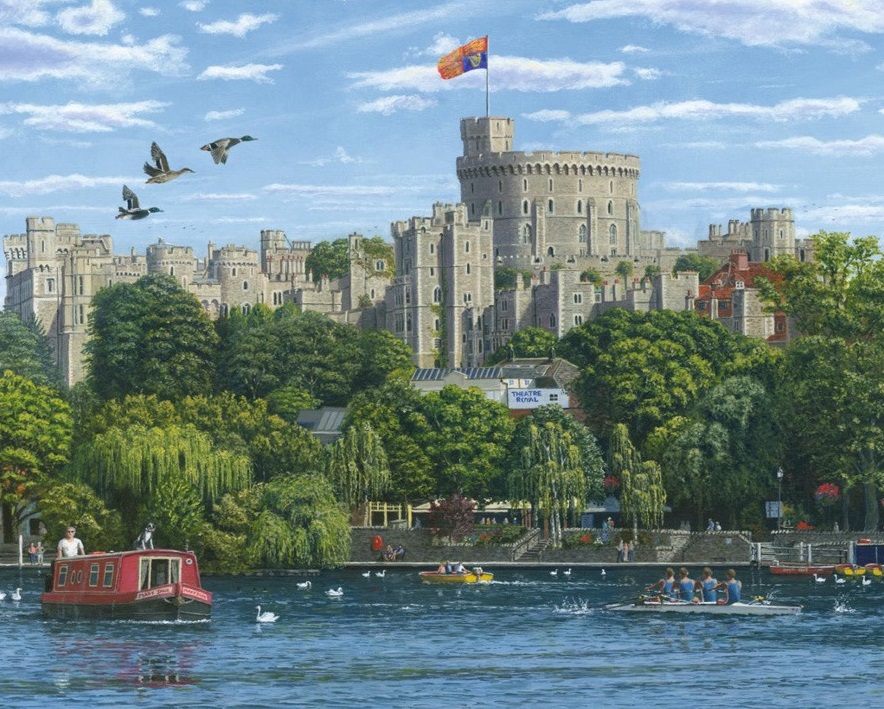 Castelul Windsor. puzzle online