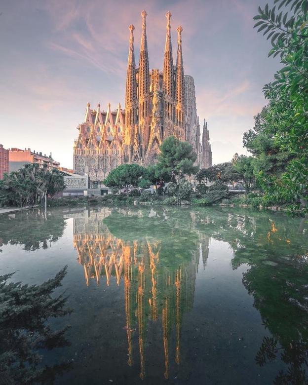 Барселона, Испания онлайн пъзел