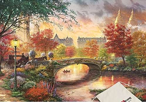 Central Park dipinto. puzzle online