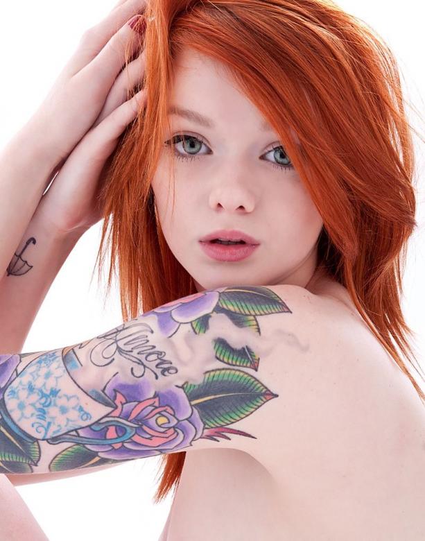 ginger inked girl online puzzle
