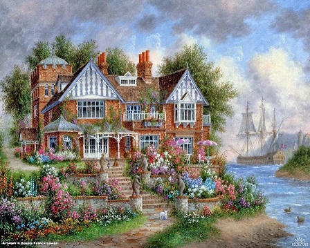 Cottage al mare. puzzle online