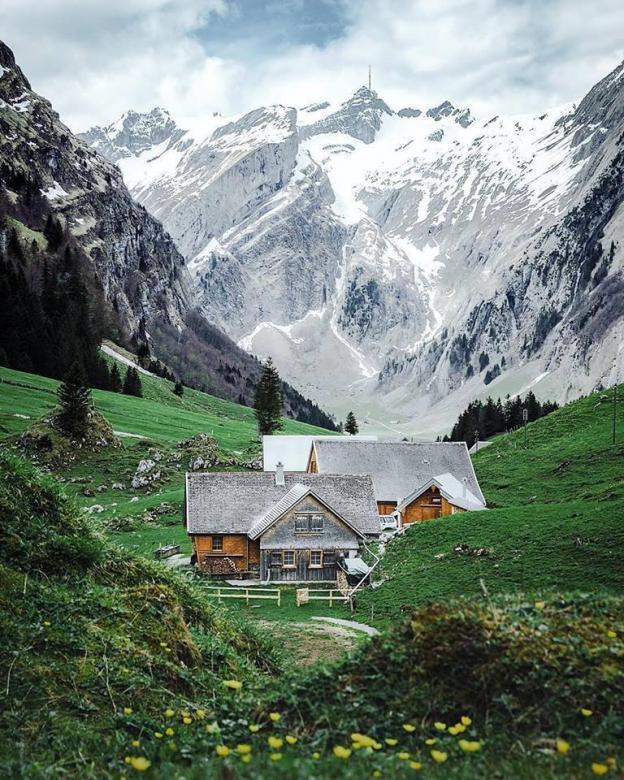 Appenzell, Zwitserland legpuzzel