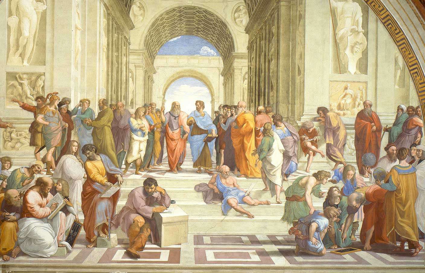 The school of Athens online puzzle