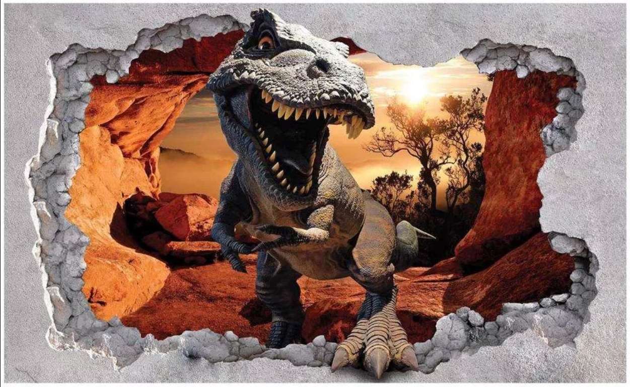 динозавър онлайн пъзел