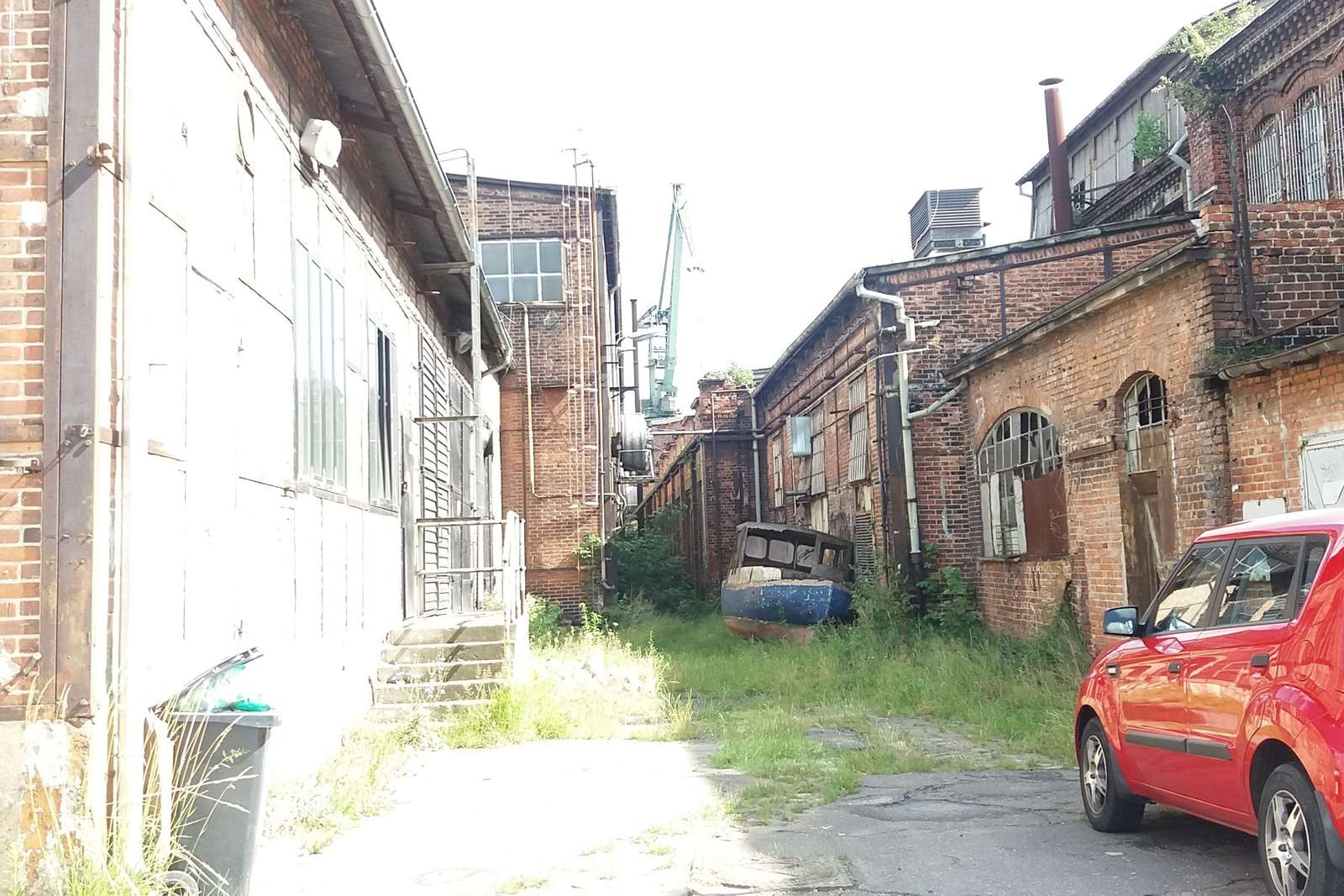 ruiner av det kejserliga varvet i Gdańsk Pussel online