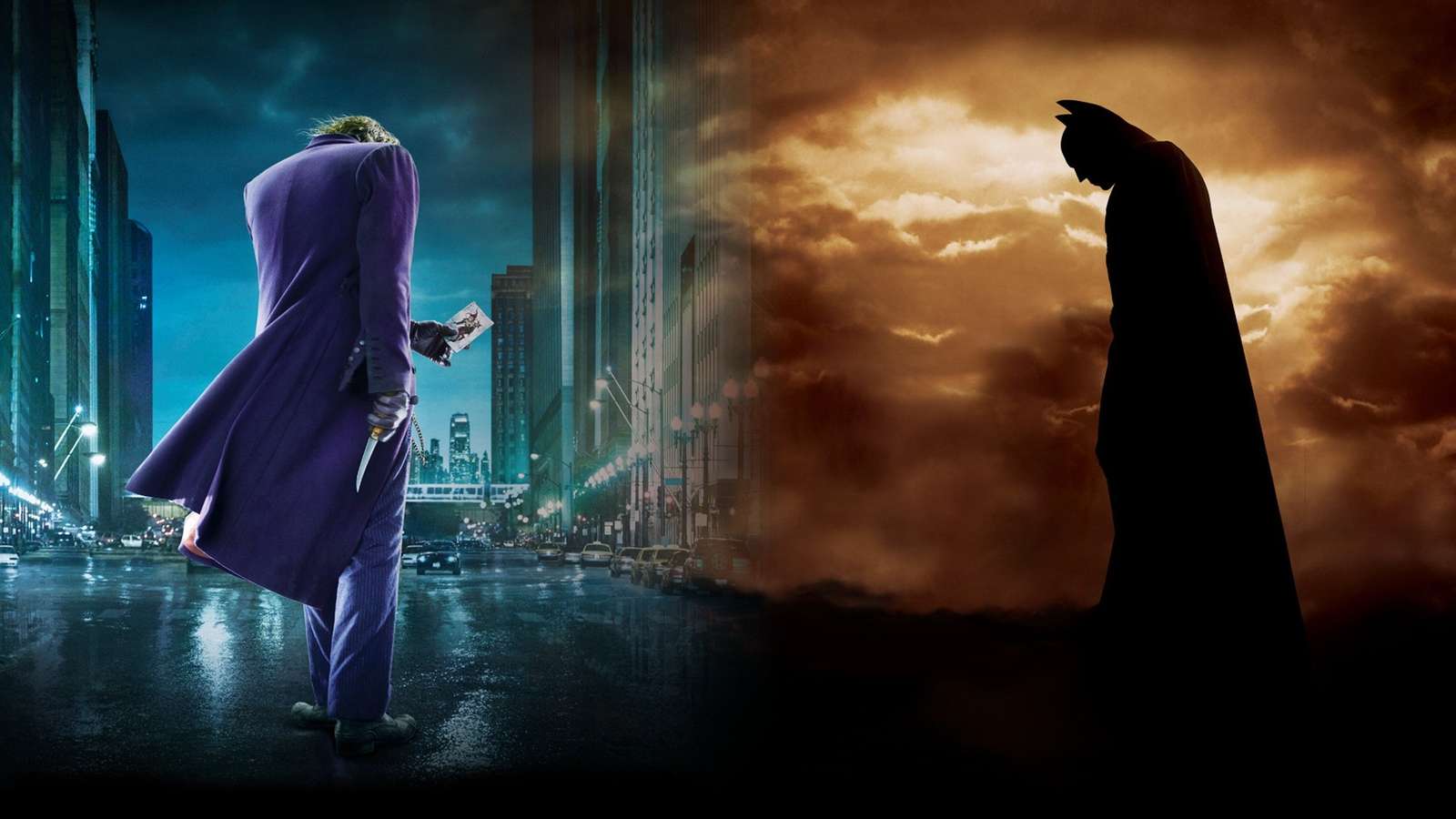 Joker gegen Batman Online-Puzzle
