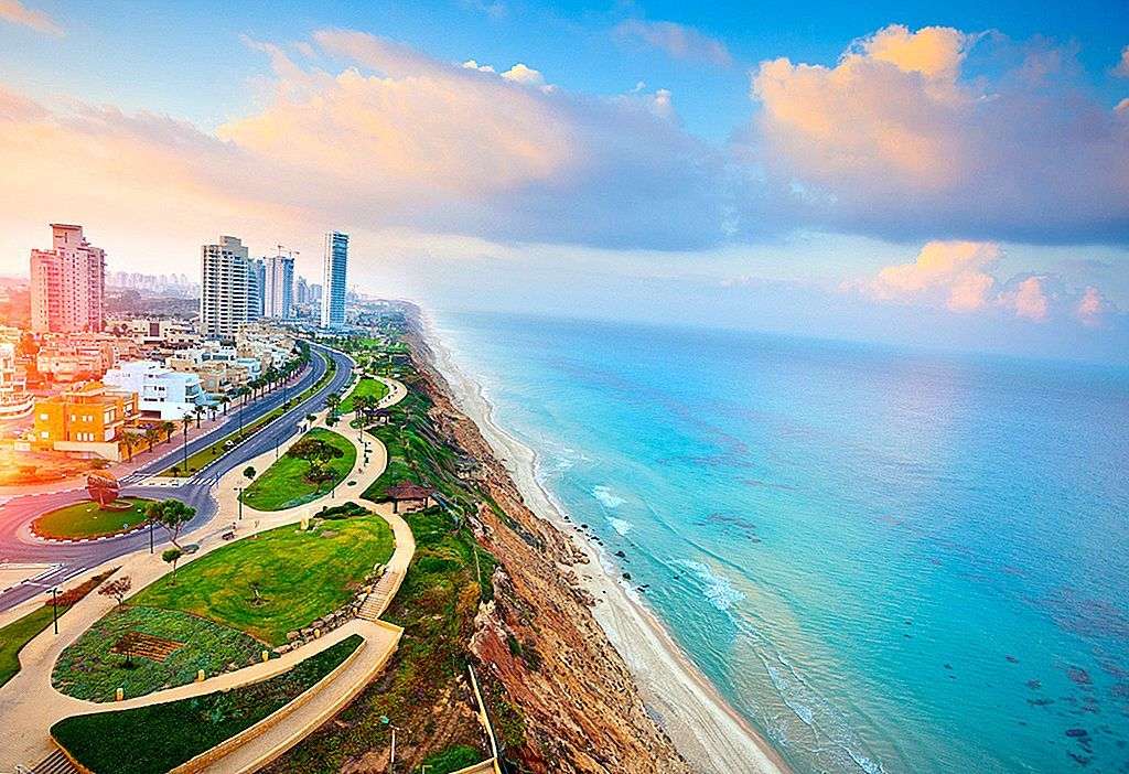 Израелски бряг. онлайн пъзел