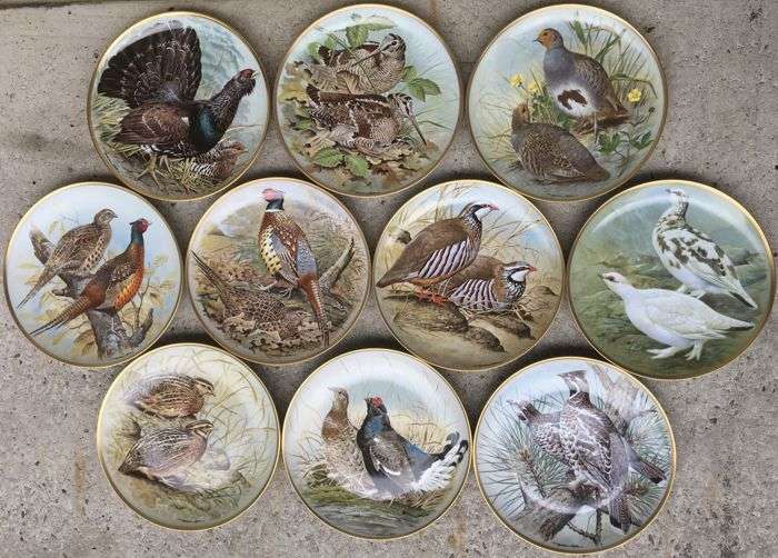 Plates birds jigsaw puzzle online