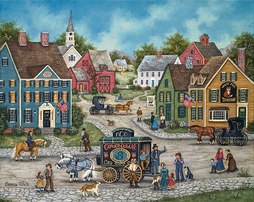 Old American World. online puzzle