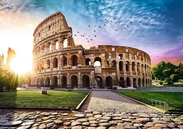 Colosseum. pussel på nätet