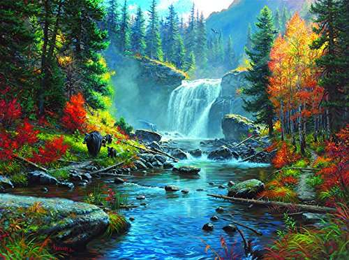 Autumn in the forest. jigsaw puzzle online