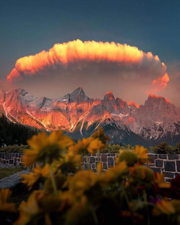 Krásný výhled na Dolomity skládačky online