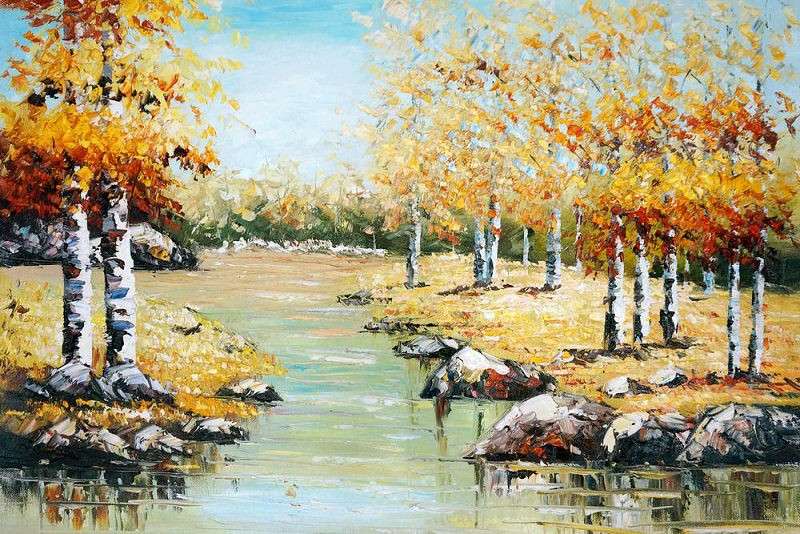 Colorful fall jigsaw puzzle online